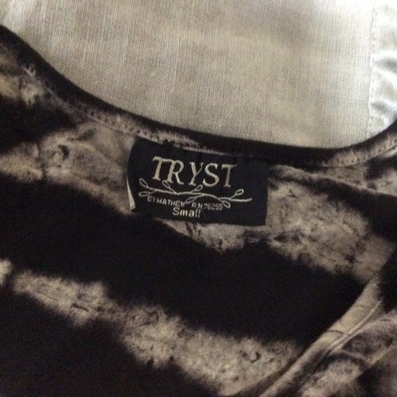 Luxury tie dye longline tee, size S, like new! - Picture 6 of 7